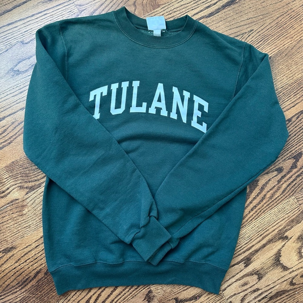 Tulane University Eco Champion sweatshirt size small